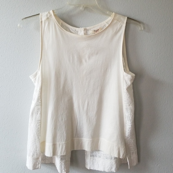 Madewell Tops - Madewell Sleeveless Embroidered Top